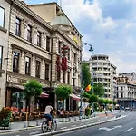 Enjoy A Premium Downtown In A Brand-new Art Deco Building! Free Parking! Apartment Bucharest