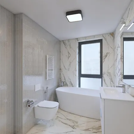 Enjoy A Premium Downtown In A Brand-new Art Deco Building! Free Parking! Daire *